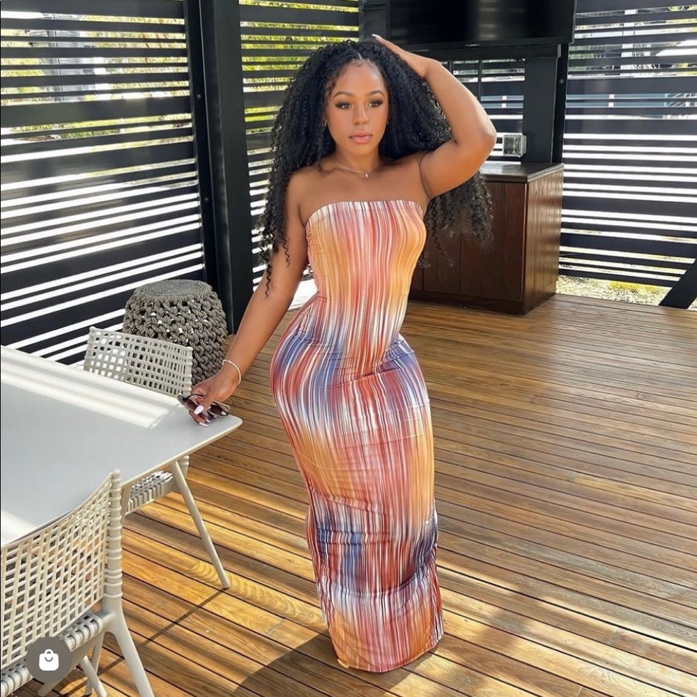 Baddieville Maxi Dress